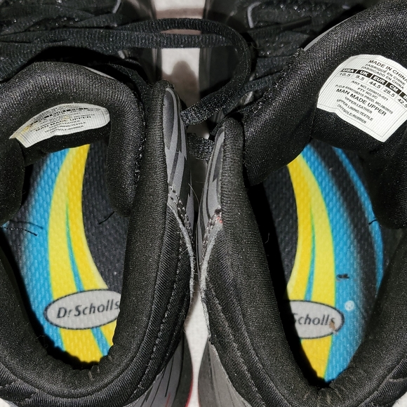 Women's Size 10.5 Under Armour Black Leather HighTop Basketball Shoes-Court Only - Picture 6 of 14